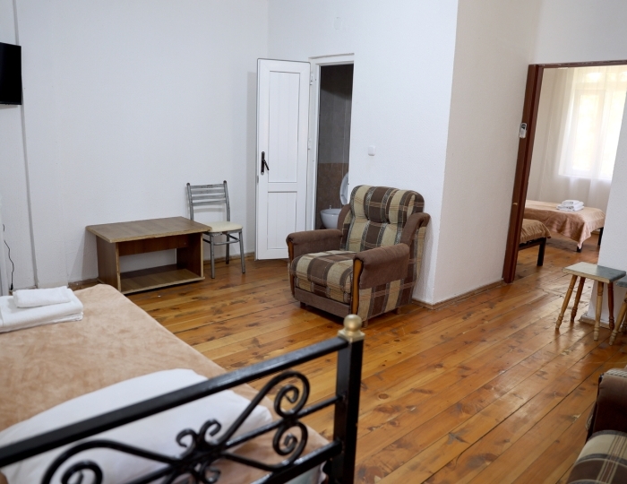 Люкс 2-местный 2-комнатный (Корпус коттедж) - Пансионат «Эвкалиптовая роща» Кындыг