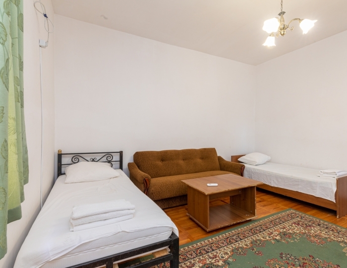 Стандарт 4-местный 2-комнатный (Корпус коттедж) - Пансионат «Эвкалиптовая роща» Кындыг